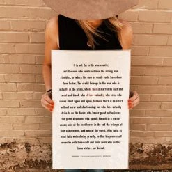 Old Try: The Man In The Arena Print - 13x20