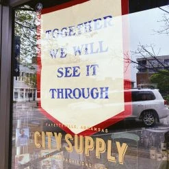Oxford Pennant: Together We Will See It Through Camp Flag 12 Oxford Pennant: Together We Will See It Through Camp Flag