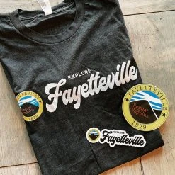 Charlie Southern Fayetteville, Arkansas Explore Fayetteville T-Shirt (City Supply Exclusive)