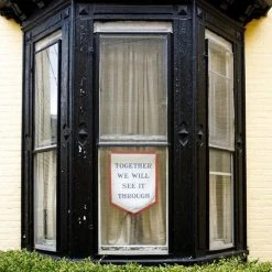 Oxford Pennant: Together We Will See It Through Camp Flag 15 Oxford Pennant: Together We Will See It Through Camp Flag