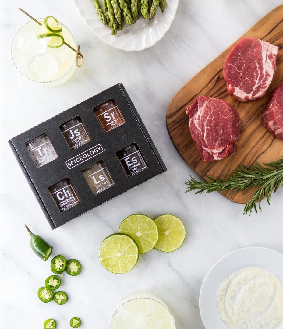 Gifts For Him Spiceology: Luxe Infused Salt Variety Pack 7 Gifts For Him Spiceology: Luxe Infused Salt Variety Pack