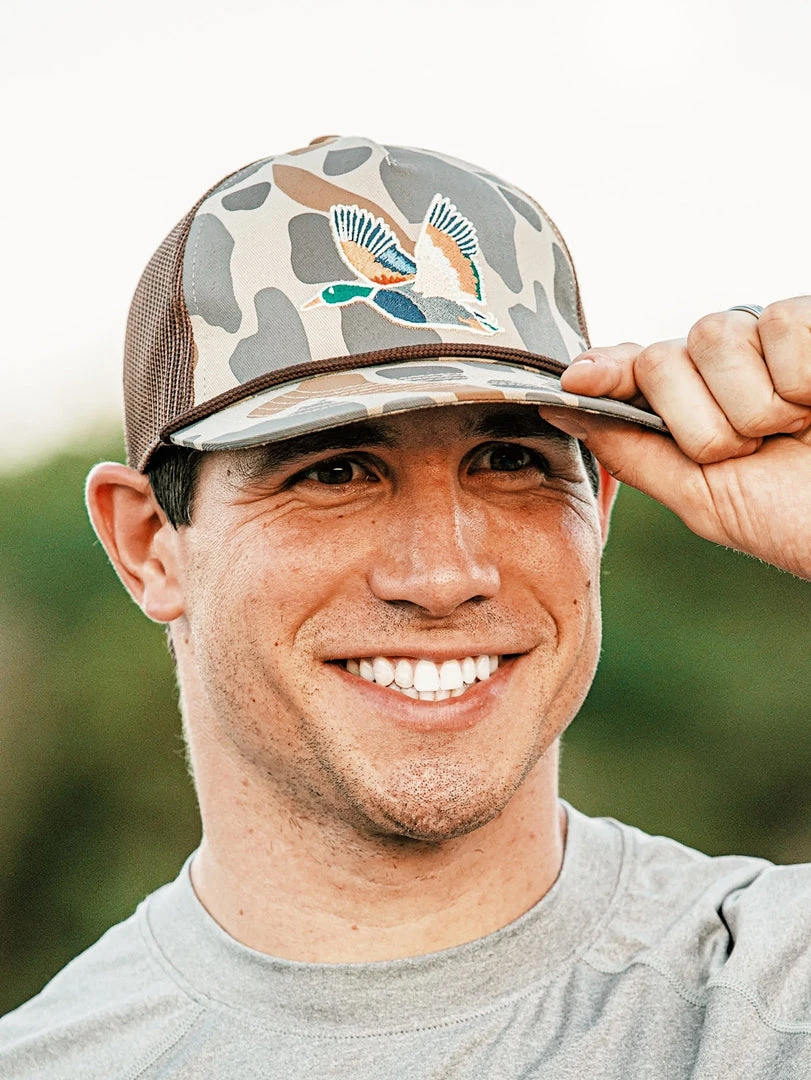 Hats Burlebo: Retro Camo Duck Hat 4 Hats Burlebo: Retro Camo Duck Hat