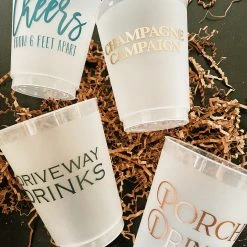 Sip Hip Hooray Porch Drinks Reusable Cups Hostess Gifts