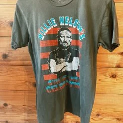 Midnight Rider Willie Nelson 4th Of July Tee
