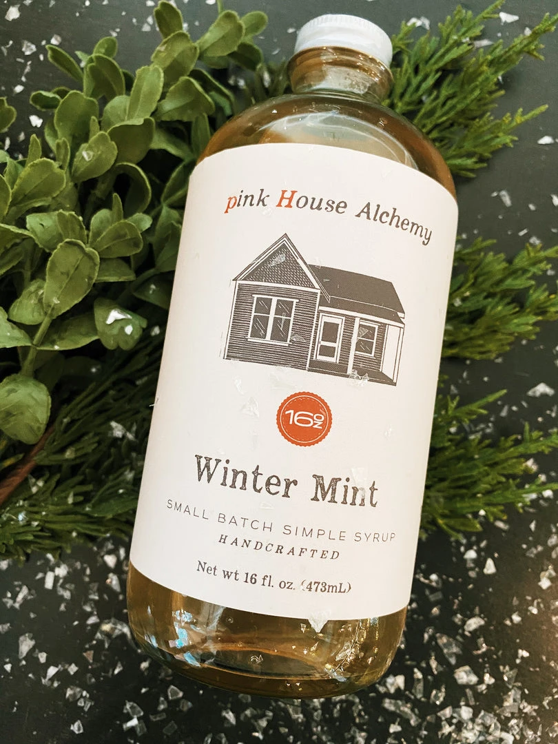Pink House Alchemy: Winter Mint Syrup 3 Pink House Alchemy: Winter Mint Syrup