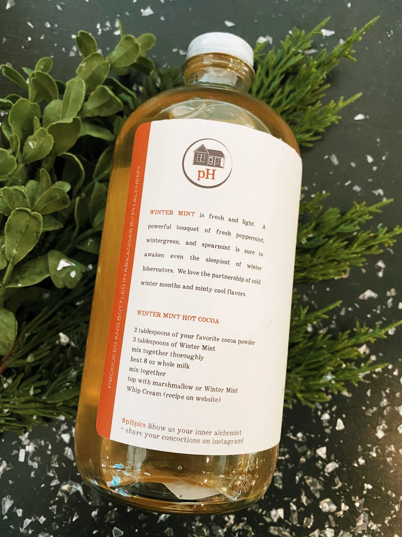 Pink House Alchemy: Winter Mint Syrup 6 Pink House Alchemy: Winter Mint Syrup