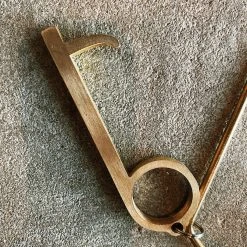 Mark Feldstein & Associates 3" Brass No Touch Key Multi Tool