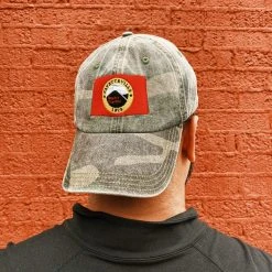 Citysupplyfayetteville Gifts For Him Fayetteville Flag Hat - Camo