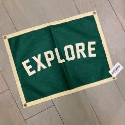 Oxford Pennant: Explore Camp Flag