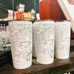 Well Told Fayetteville, AR Map Insulated Tumbler 10 Well Told Fayetteville, AR Map Insulated Tumbler