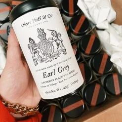 Oliver Pluff & Company Earl Grey Teabag Tin