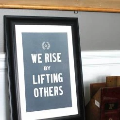 Old Try: We Rise Print - 13x20 The Old Try
