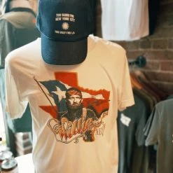 Midnight Rider Willie Nelson Texas Unisex Tee