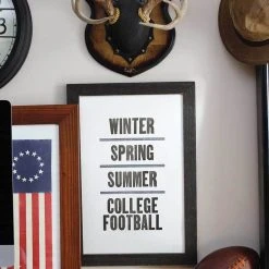 Old Try: Southern Seasons Print - 13x20 Arkansas Razorbacks