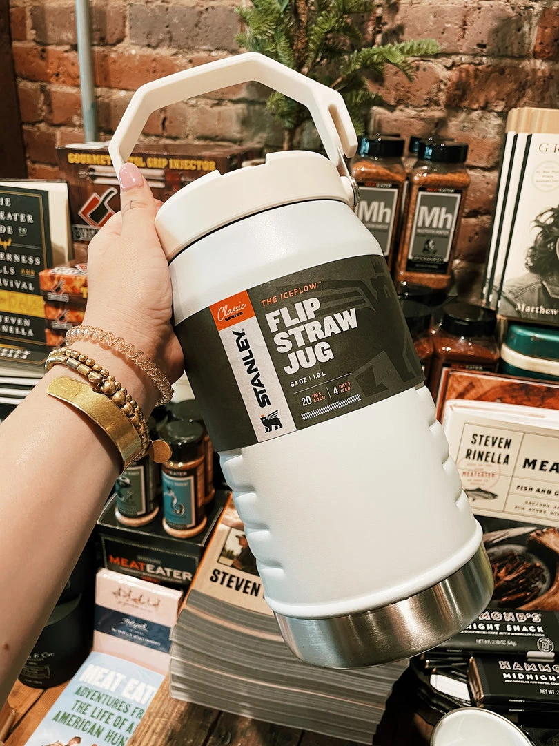 Stanley: Ice Flow Flip Straw 64oz Jug - Cloud Gifts For Him 4 Stanley: Ice Flow Flip Straw 64oz Jug - Cloud Gifts For Him