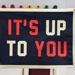 Oxford Pennant: It's Up To You Camp Flag