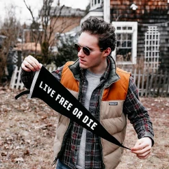 Oxford Pennant: Live Free Or Die Pennant