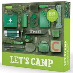 Gibbs Smith Let's Camp Puzzle Puzzles + Games