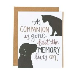 1canoe2 | One Canoe Two Paper Co. Paper Goods Pet Sympathy Card