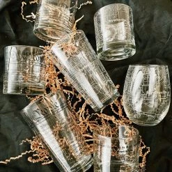 Well Told Gifts For Him Fayetteville, AR Map Rocks Glass 11 Well Told Gifts For Him Fayetteville, AR Map Rocks Glass