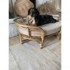 Creative Co-op Decor Rattan Dog Bed (PICK UP ONLY)