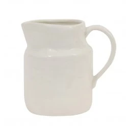 Creative Co-op Small Stoneware Pitcher Kitchenware
