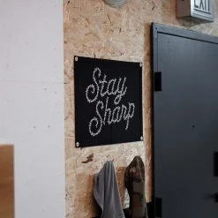 Oxford Pennant: Stay Sharp Camp Flag