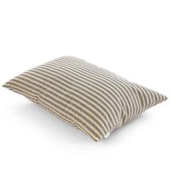 Decor The Foggy Dog: Ticking Stripe Dog Bed